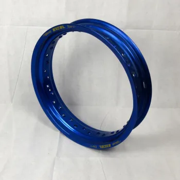 Excel supermoto velg in de kleur blauw 17''