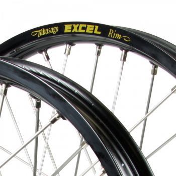 Zwarte Excel motorcross velg mx 21 x 1,60 19 x 2.15 18 x 2,15
