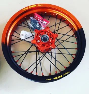 Excel dual color wielset voor KTM