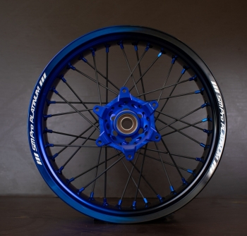 SMpro velg dual color Blauw/Zwart